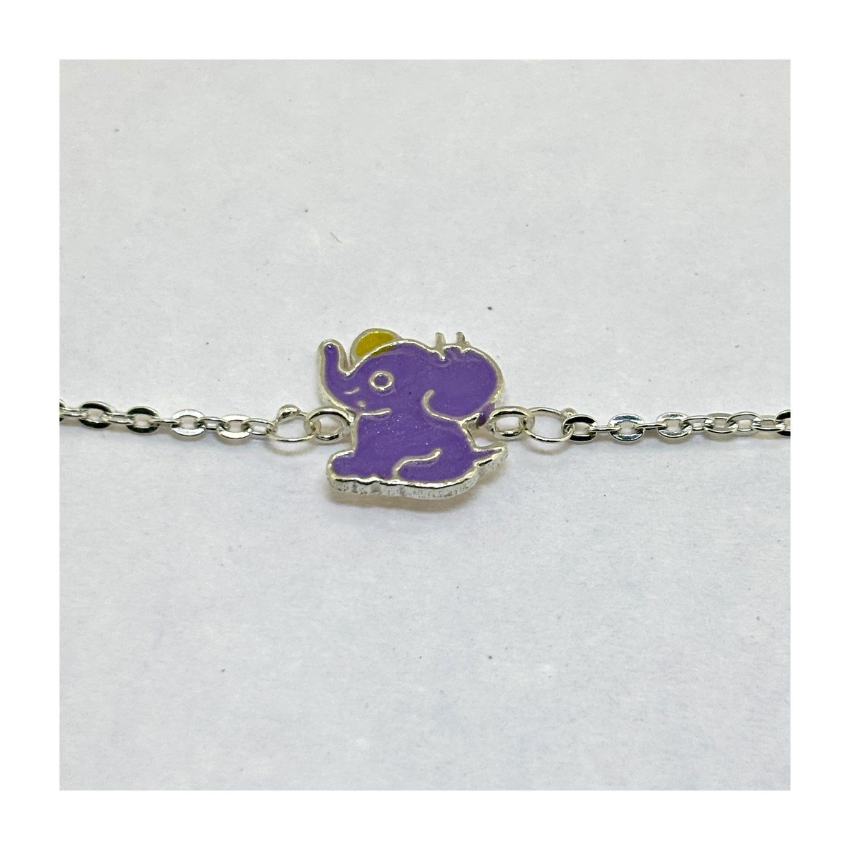 925 Silver Enamel Kids Bracelet for Women