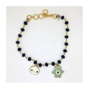 925 Silver Enamel Kids Bracelet for Women