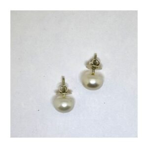 925 Silver Pearl Look Earrings for Women